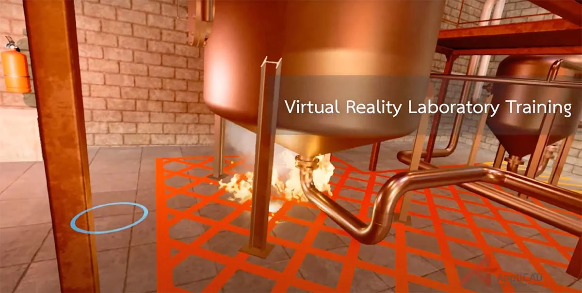 Virtual Reality Laboratory Training