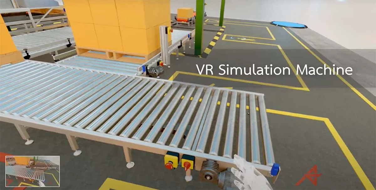Virtual Reality Simulation Machine
